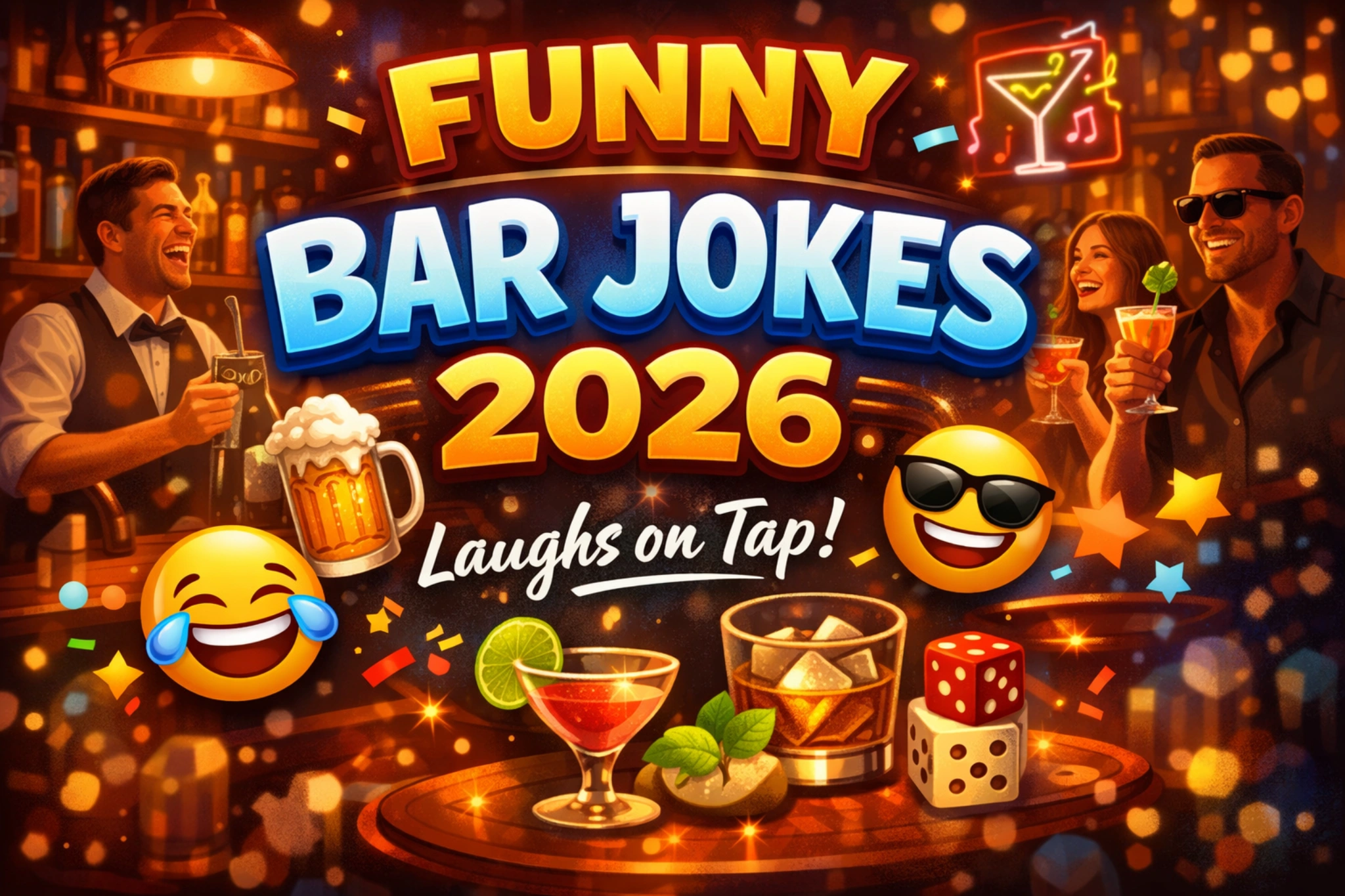 funny bar jokes