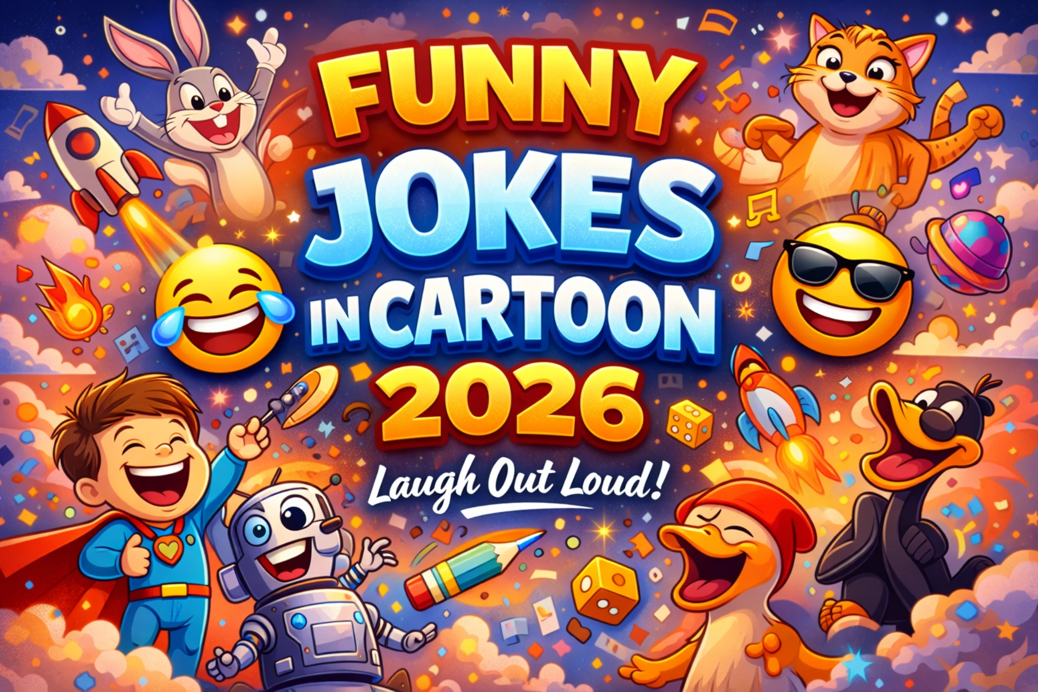 funny jokes in cartoon