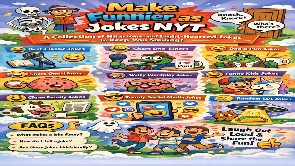 make funnier as jokes