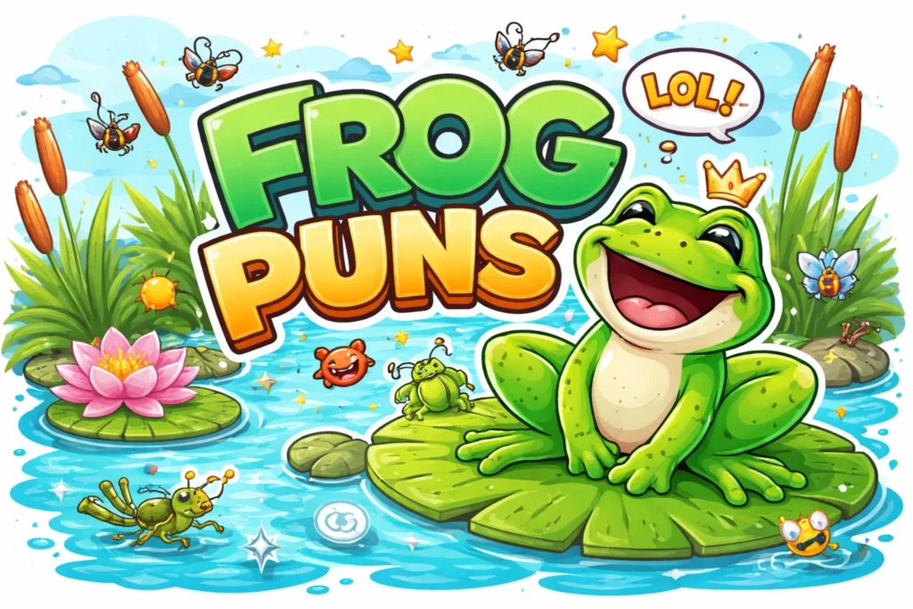 frog puns feature