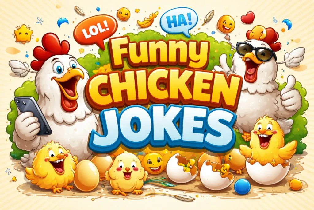 funny chicken jokes image