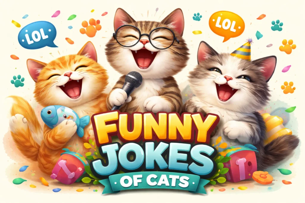 Funny Jokes of Cats