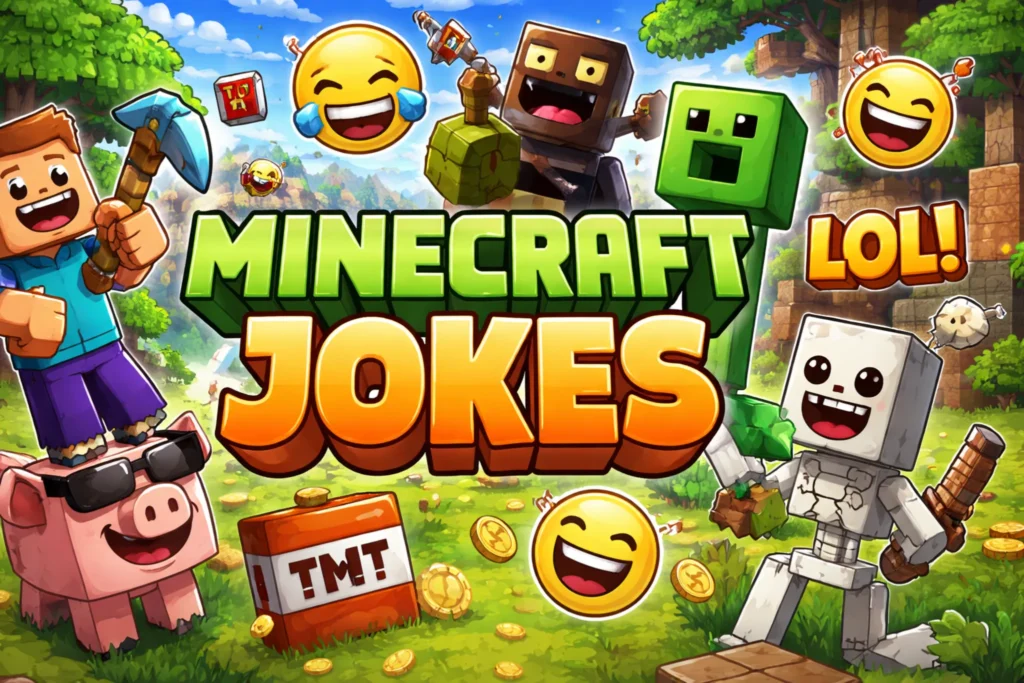 minecraft jokes