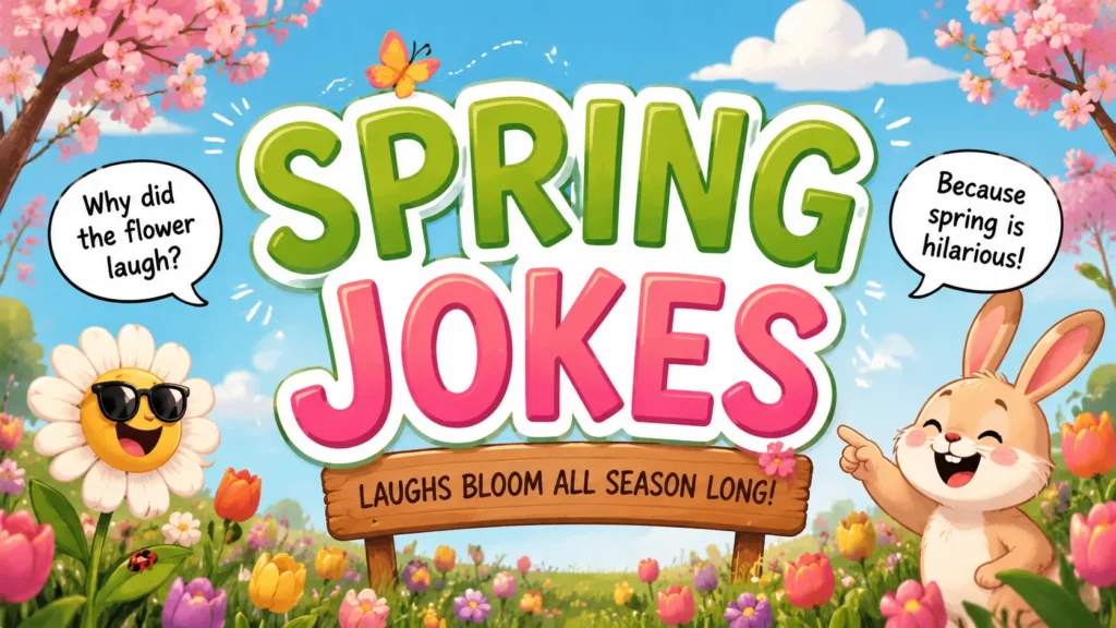 spring jokes feature image