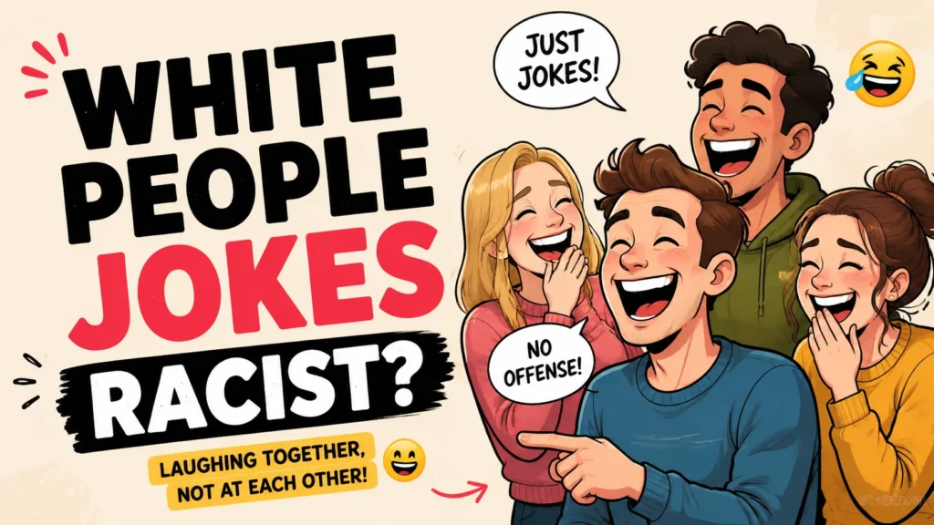 white people jokes racist
